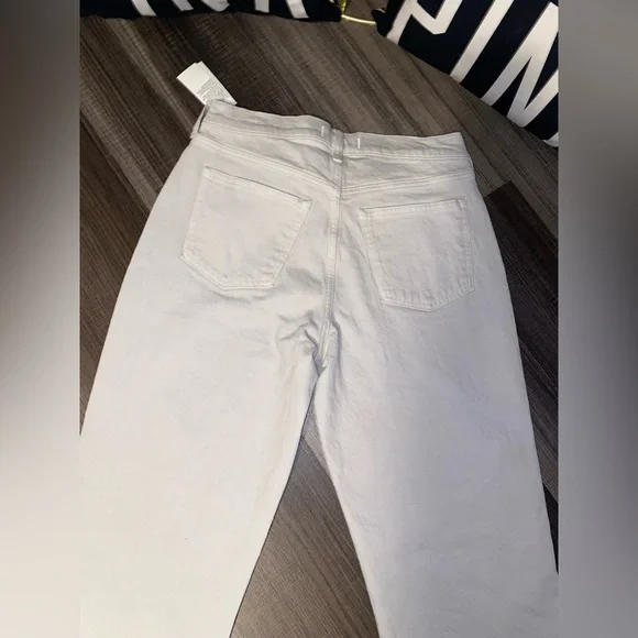 NWT Abercrombie & Fitch Light Blue Flare Jeans - Picture 15 of 15